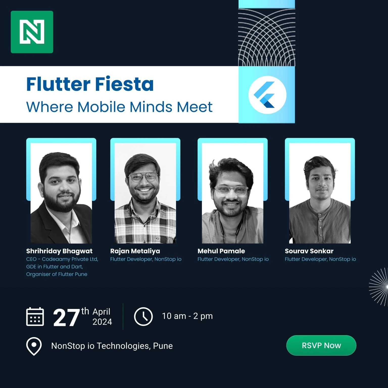 Flutter Fiesta: Where Mobile Minds Meet