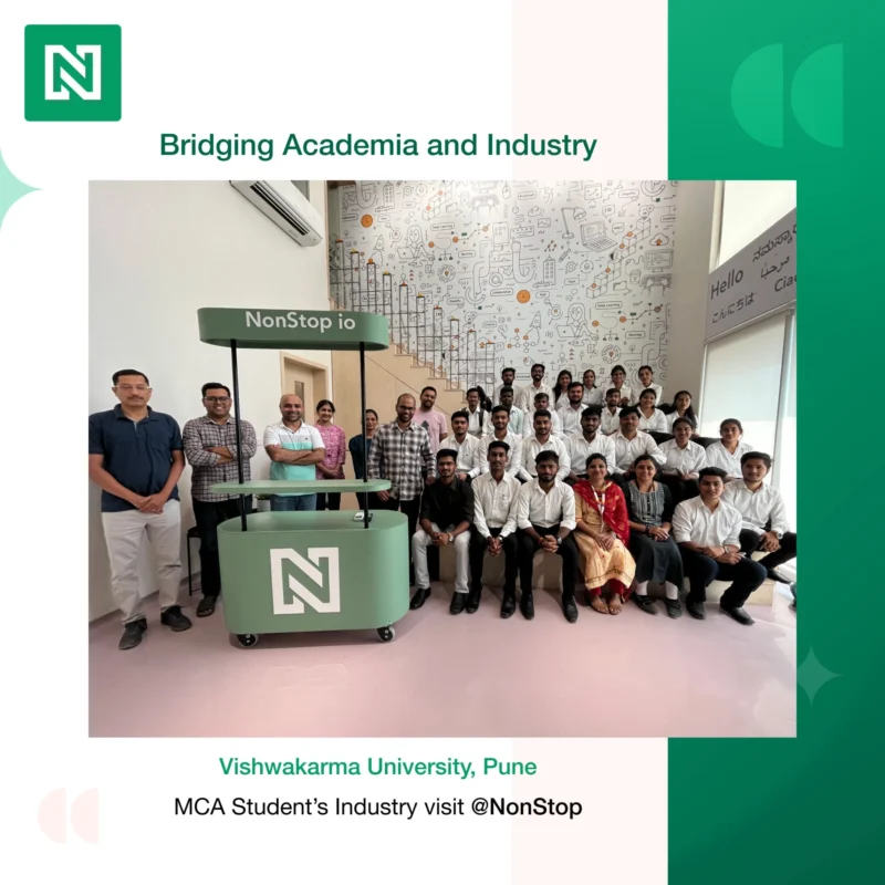MCA Students Industry Visit to NonStop
