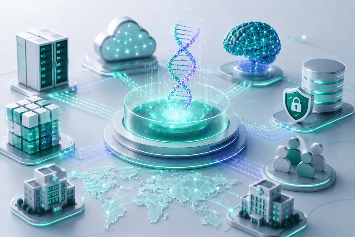 Healthcare Genomics AI: Data Platforms & Federated Learning