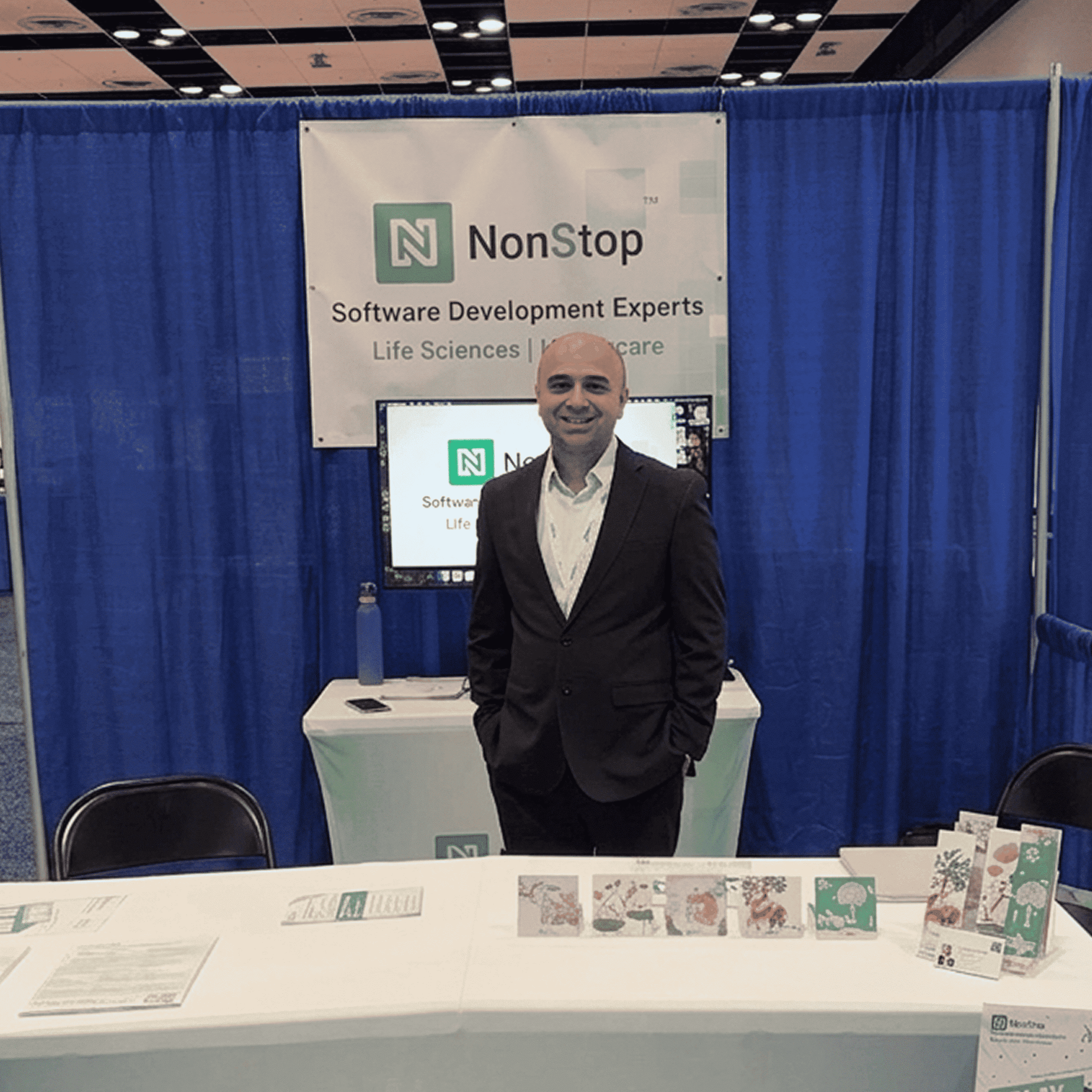 Saurabh Gawande at NonStop Booth