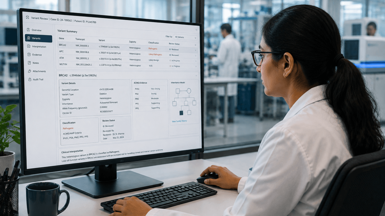 AI Agents in Clinical Genomics Labs: Production-Ready in