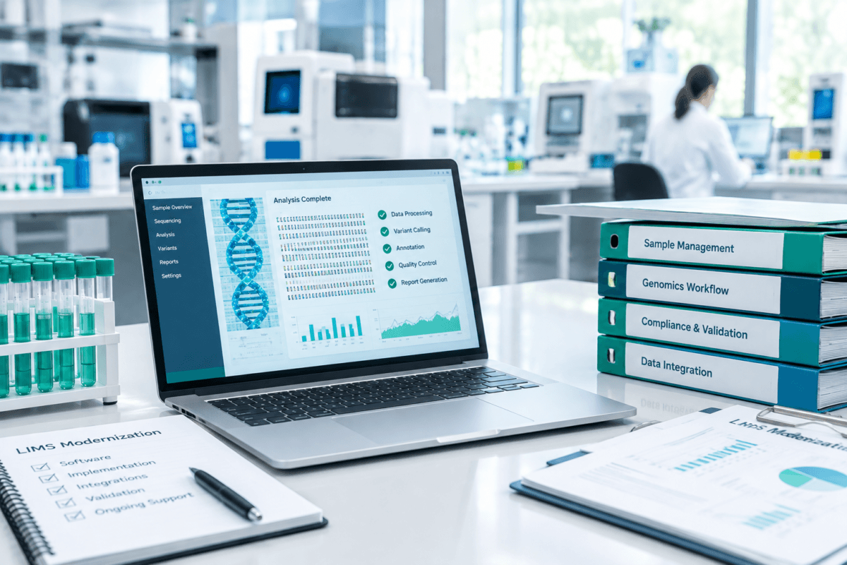 Agentic AI Software Engineering for Regulated Genomics